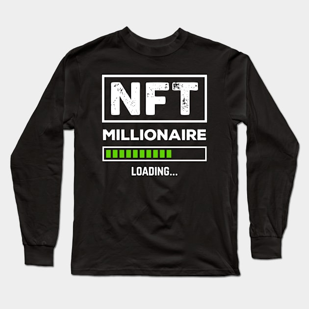 NFT Long Sleeve T-Shirt by monkeyflip